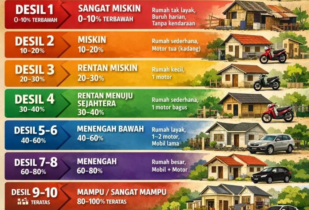 Mengenal Kategori Desil 1 10 dan Jenis Bantuannya
