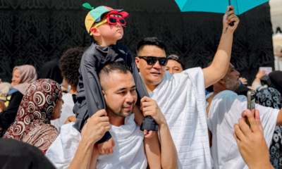 Momen Rayyanza Umrah Bareng Raffi dan Nagita, Tingkahnya Bikin Gemas