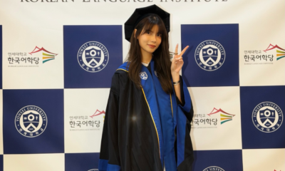 Momen Sabrina Chairunnisa Lulus Summer School di Korea