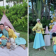 Momen Syahrini Rayakan Ultah bareng Anak di Bali, Outfitnya Bikin Salfok