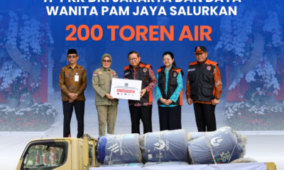 PAM Jaya Salurkan 200 Toren Air Bersih untuk NTT