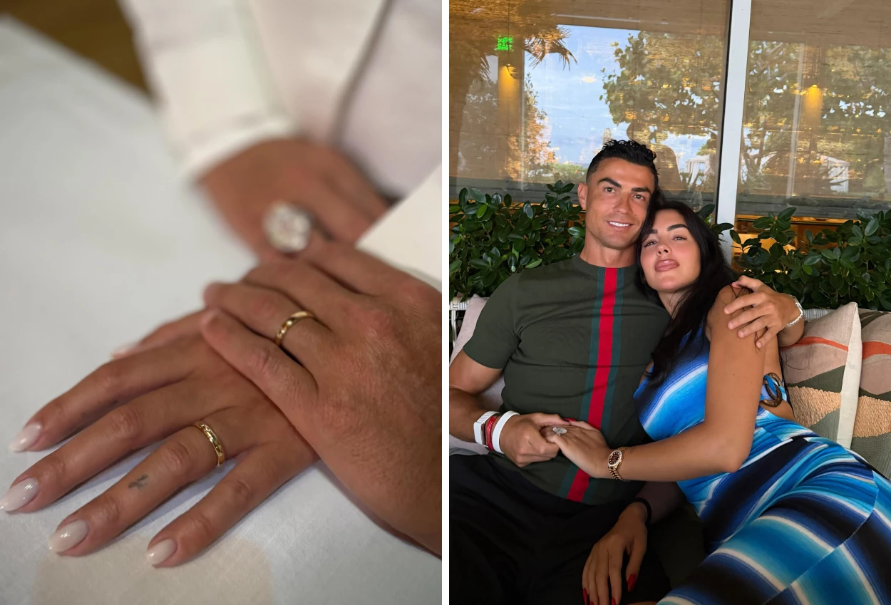 Pamer Foto Cincin, Ronaldo dan Georgina Dikabarkan Telah Resmi Menikah