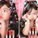 Potret Gemas Xarena Anak Siti Badriah pakai Make Up Centil ala Naykilla