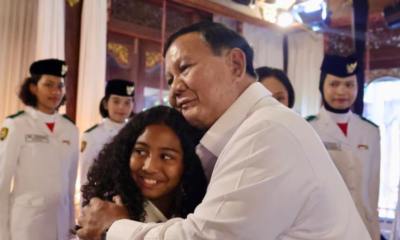 Prabowo Ajak Petugas Upacara HUT RI ke Hambalang, Sampaikan Apresiasi