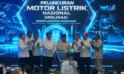 Prabowo Resmi Luncurkan Motor Listrik Nasional di Cikarang, Bisa Beli Tanpa DP
