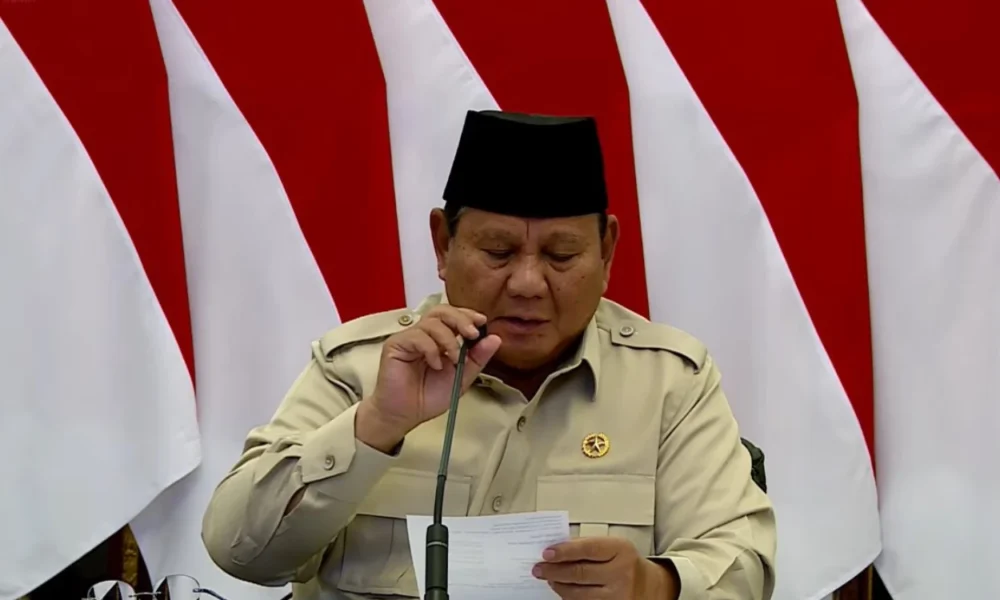 Prabowo Resmikan 3.395 Jembatan dan 3.000 Sumber Air Bersih Hari Ini