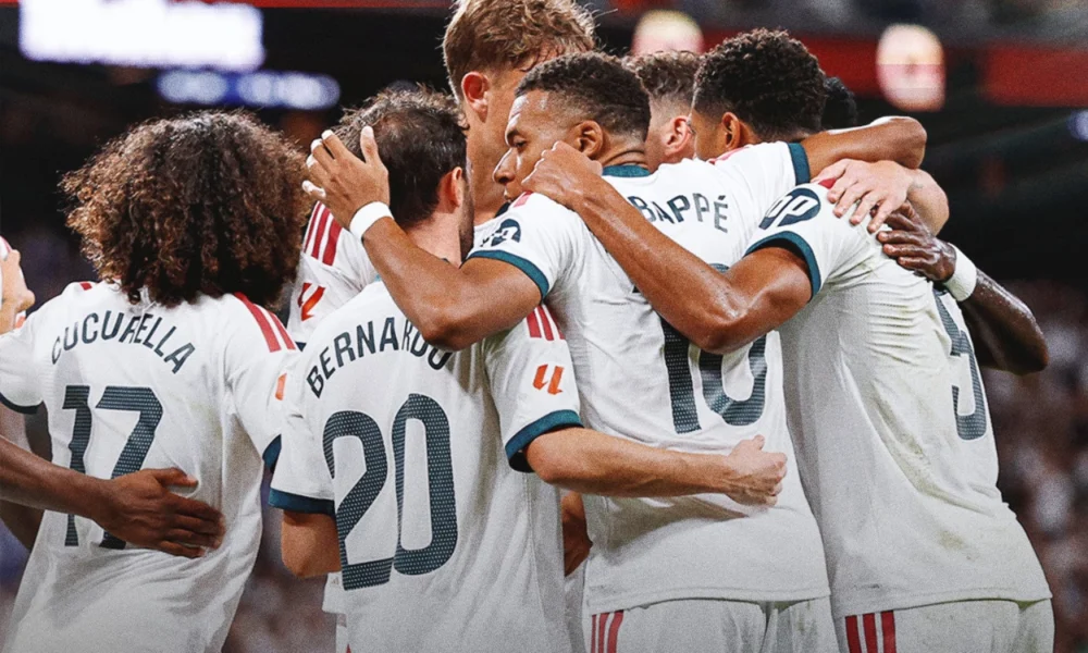 Real Madrid vs Real Sociedad 4 1 Mbappe Cetak Hattrik, Los Blancos Pesta Gol