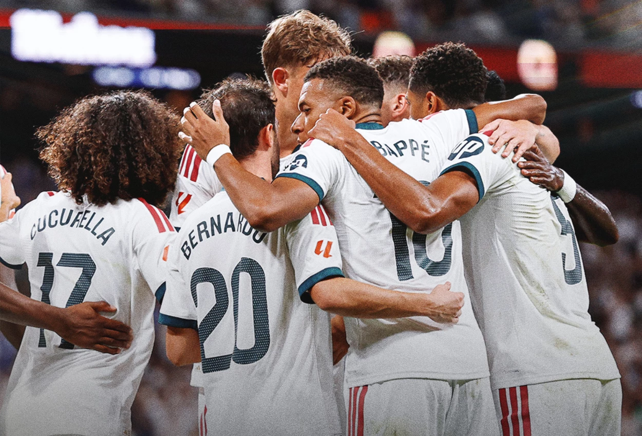 Real Madrid vs Real Sociedad 4 1 Mbappe Cetak Hattrik, Los Blancos Pesta Gol