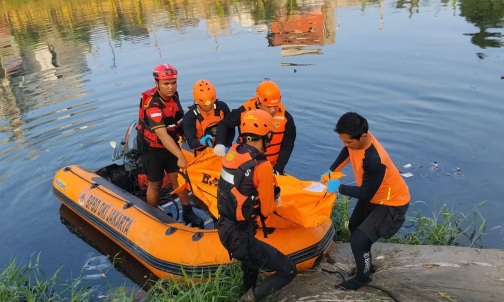 Remaja yang Tenggelam di Kali BKB Grogol Ditemukan 1,5 Km dari Titik Awal