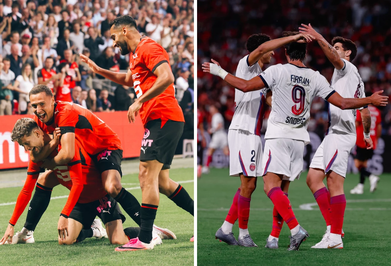 Rennes vs PSG 2 2 Tertinggal Dua Gol, Ferran Torres Selamatkan Les Parisiens