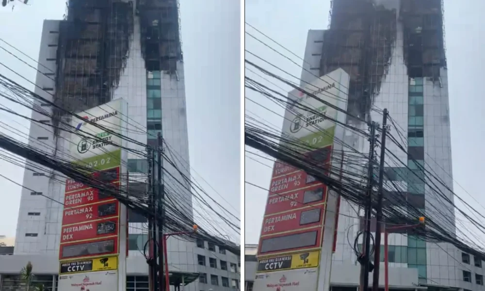 Seribu ASN Jakarta WFH akibat Kebakaran Gedung Bapenda