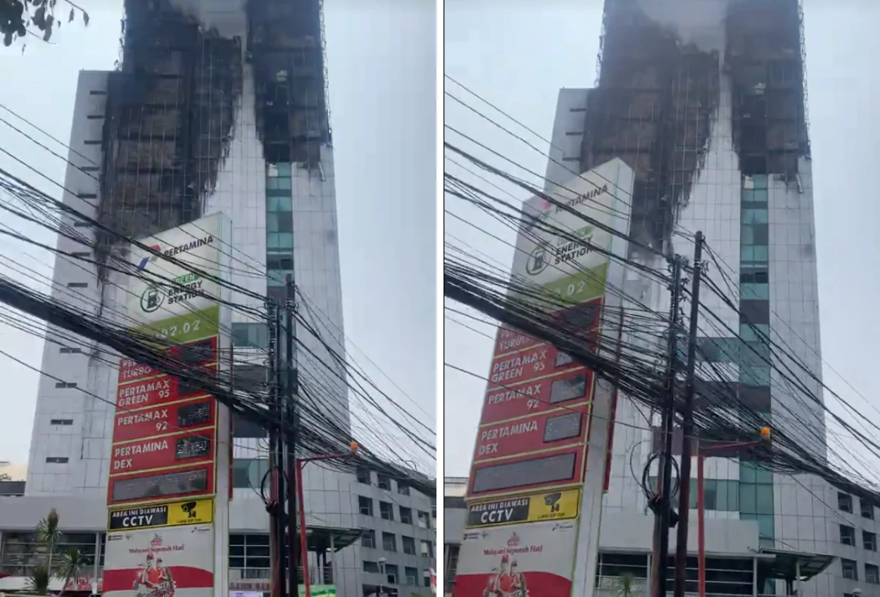 Seribu ASN Jakarta WFH akibat Kebakaran Gedung Bapenda