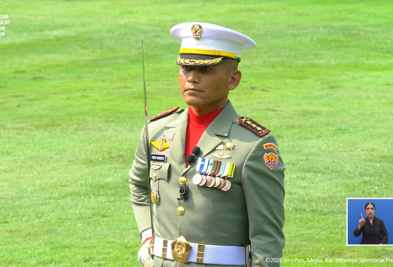 Sosok Kolonel Inf Priyo Handoyo, Komandan Upacara HUT RI ke