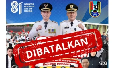 Tuban Batalkan Pesta Kemerdekaan Indonesia, Solidaritas untuk NTT