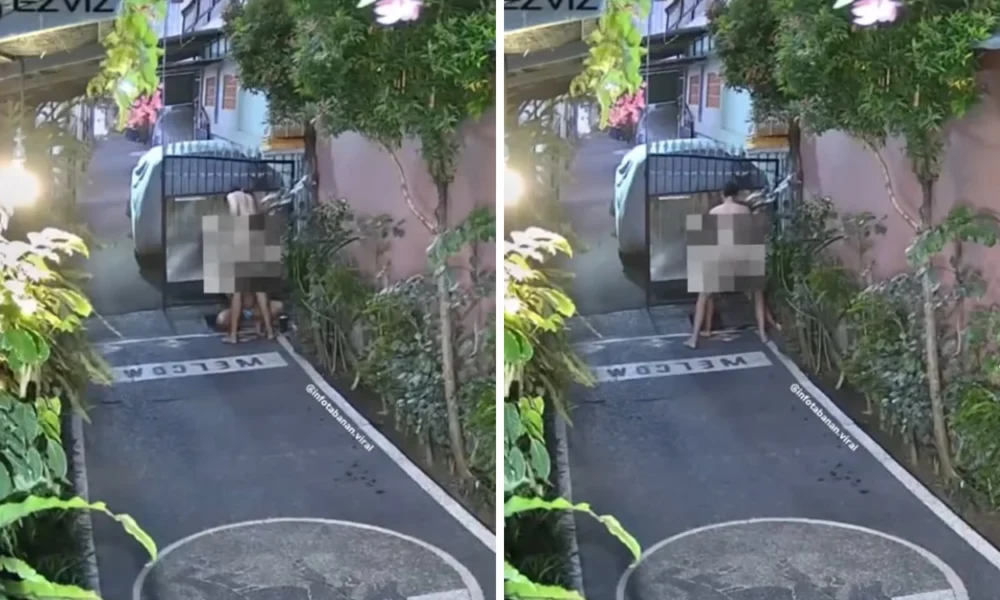Viral! Dua WNA Terekam Mesum di Pekarangan Rumah Warga di Bali
