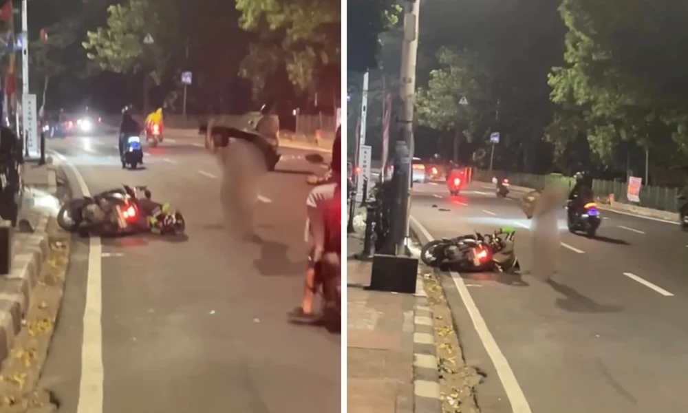 Viral! Pria Tanpa Busana di Lenteng Agung Ngamuk dan Hajar Pemotor, Diduga ODGJ