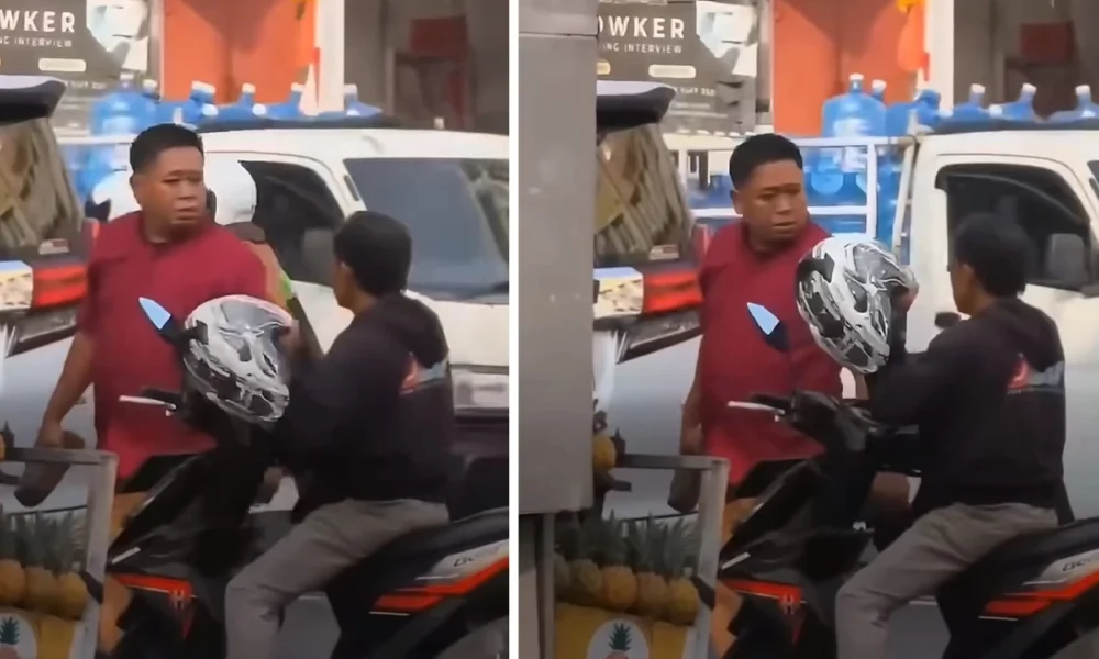 Viral! Sopir Alphard Pukul Motor Ojol pakai Batu di Jaksel Gara Gara Senggolan Spion