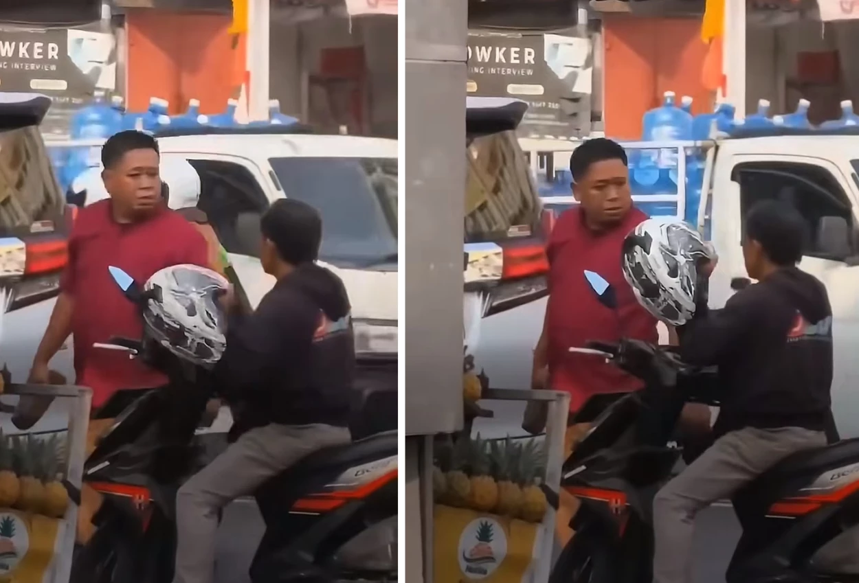 Viral! Sopir Alphard Pukul Motor Ojol pakai Batu di Jaksel Gara Gara Senggolan Spion