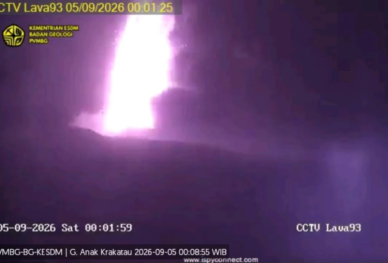 Apakah Aktivitas Gunung Anak Krakatau Sekarang Mirip sebelum Tsunami