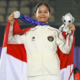 Atlet Teqball Putri Sumaya Raih Medali Perak Pertama Indonesia di Asian Games