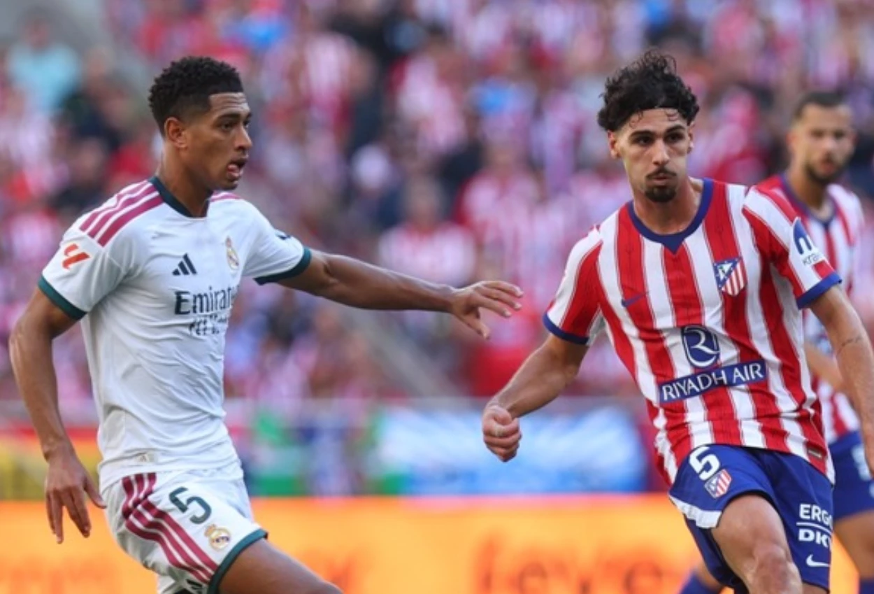 Atletico Madrid vs Madrid 2 1 Los Blancos Tumbang, Hujisen Kartu Merah