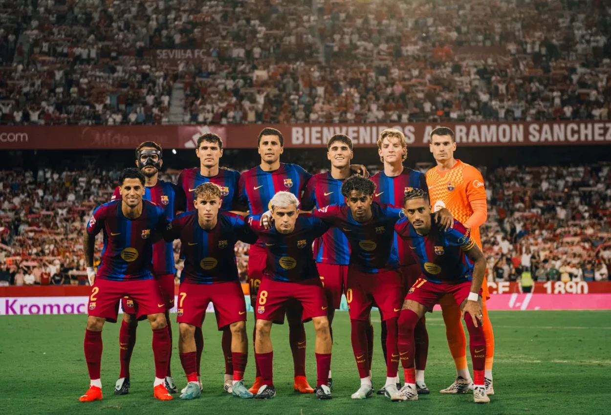 Barcelona vs Sevilla 3 1 Hattrick Raphinha Menangkan Blaugrana