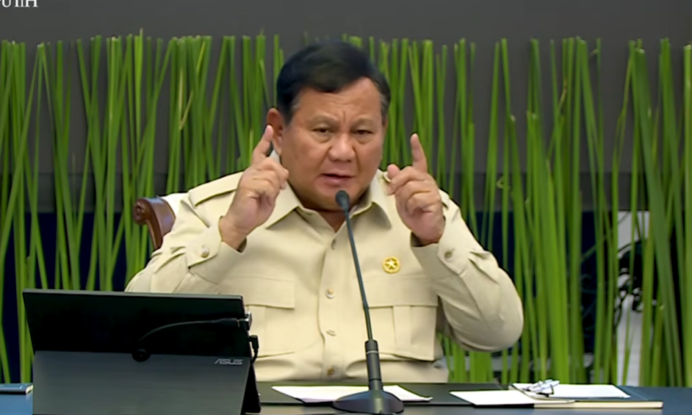 Bertemu Pakar di Istana, Prabowo Saya Paling Hormat Sama Pakar, Kadang Bicara Saya Suka Dipelintir