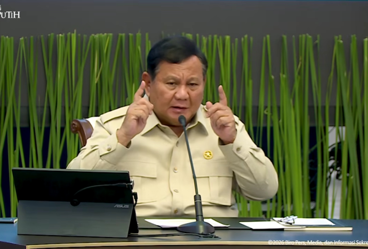 Bertemu Pakar di Istana, Prabowo Saya Paling Hormat Sama Pakar, Kadang Bicara Saya Suka Dipelintir