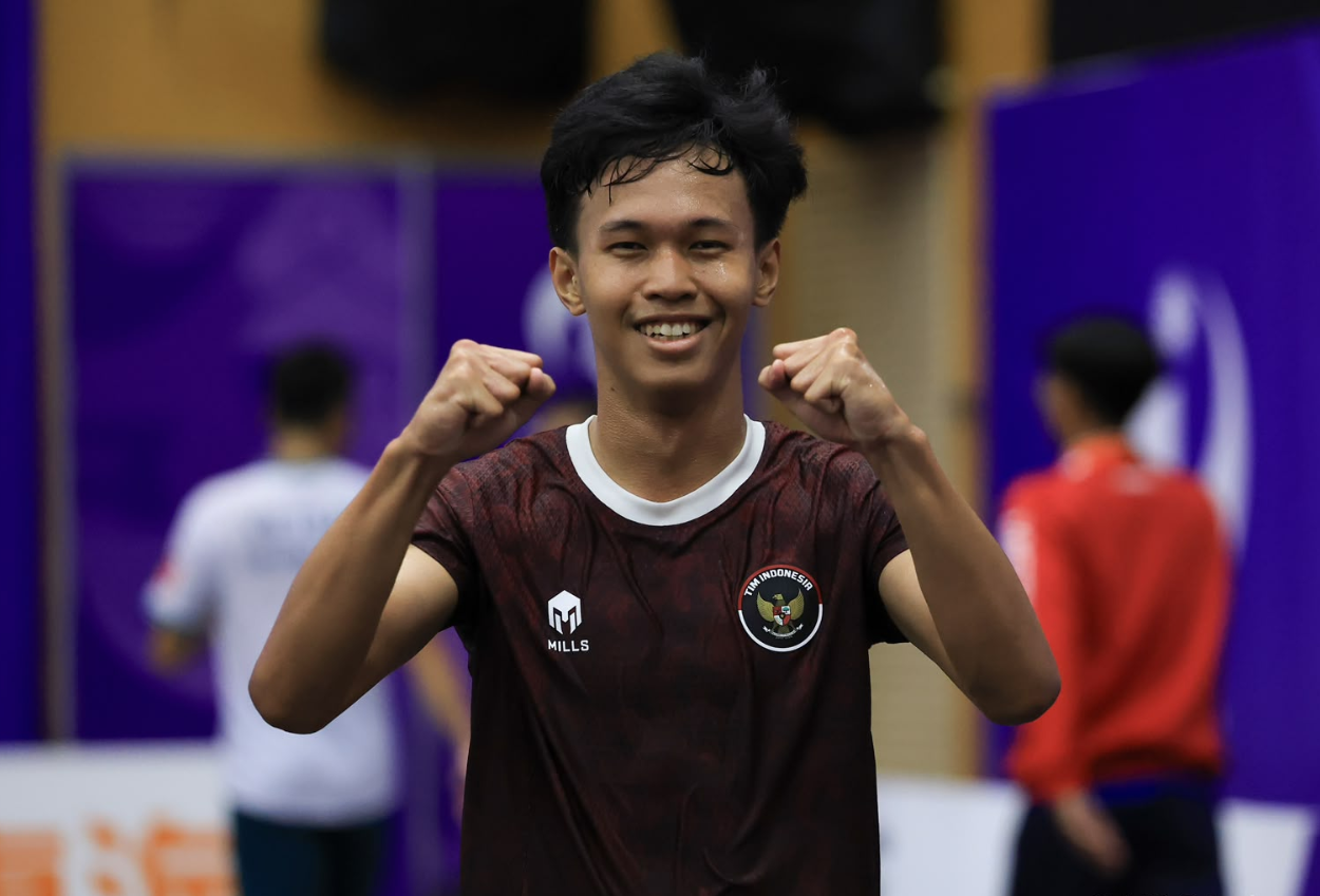 Cetak Sejarah, Yoga Ardika Sumbang Medali Pertama Tegball Indonesia di Asian Games