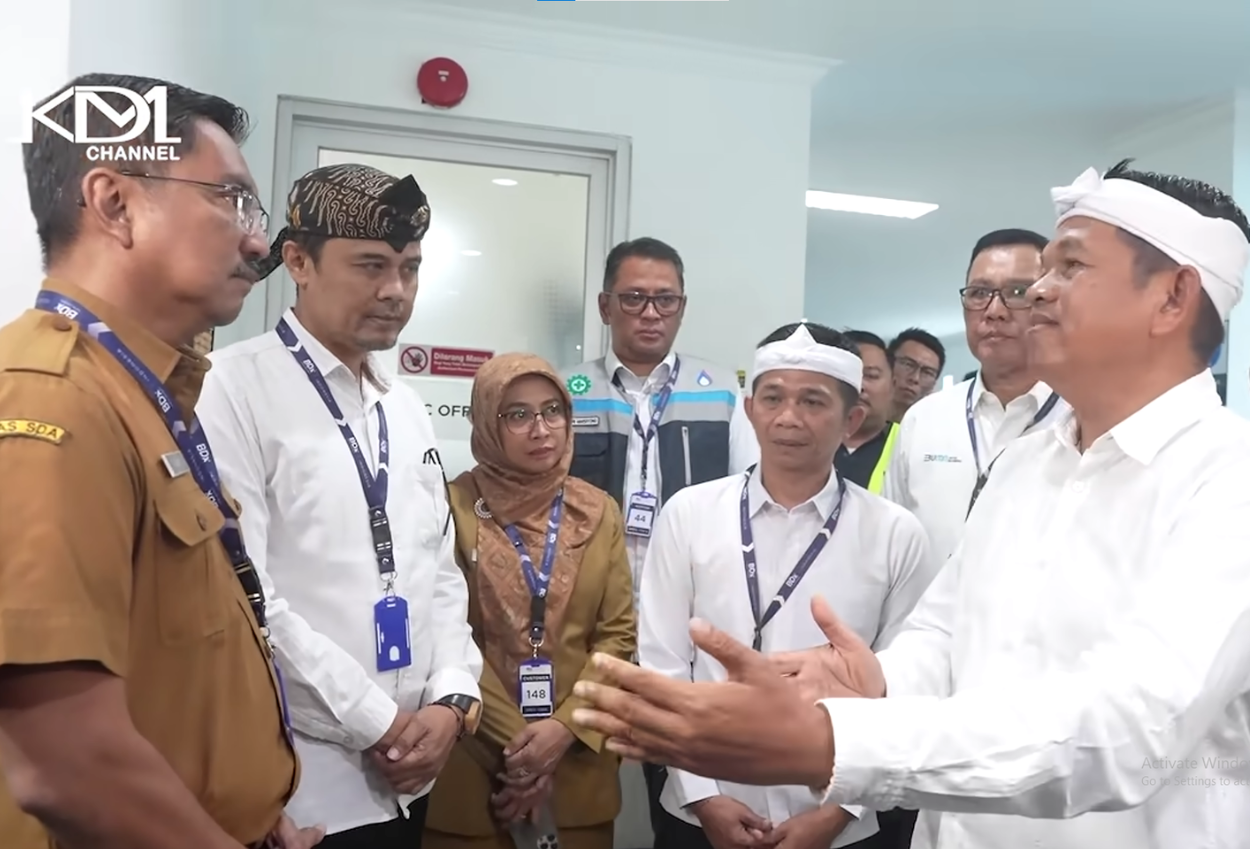 Dedi Mulyadi Ungkap Mekanisme Penyaluran Air Pusat Data AI di Jatiluhur
