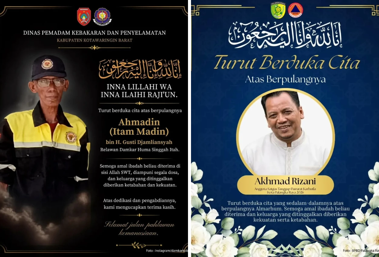 Dua Relawan Pemadam Karhutla di Kalimantan Tengah Meninggal Dunia