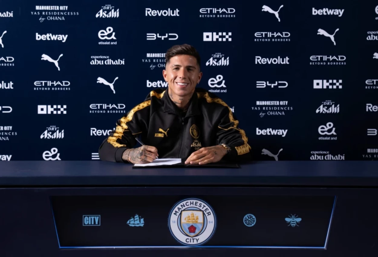 Enzo Fernadez Resmi Gabung Man City dengan Nilai Transfer Capai Rp2,9 Triliun