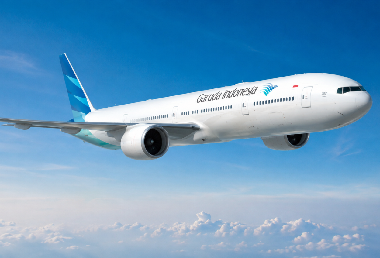 Garuda Indonesia Buka Suara soal Insiden Pecah Ban