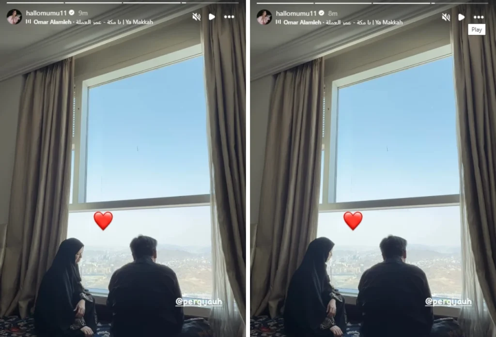 Gofar Hilman Umrah bersama Grind Boys dan Kekasihnya Mumu