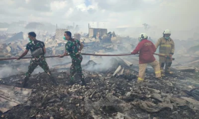 Gudang Rongsokan di Sunset Road Bali Kebakaran, 2,5 Hektare Area Hangus
