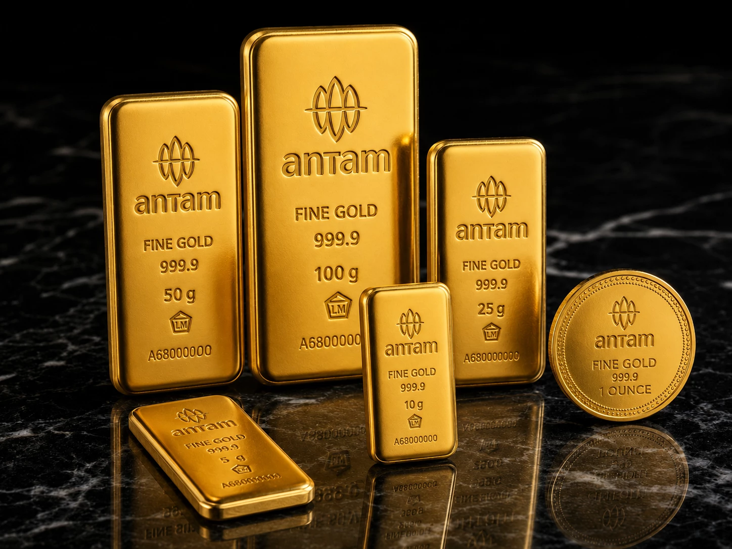 Harga Emas Antam Hari Ini 1 September 2026 Kembali Turun