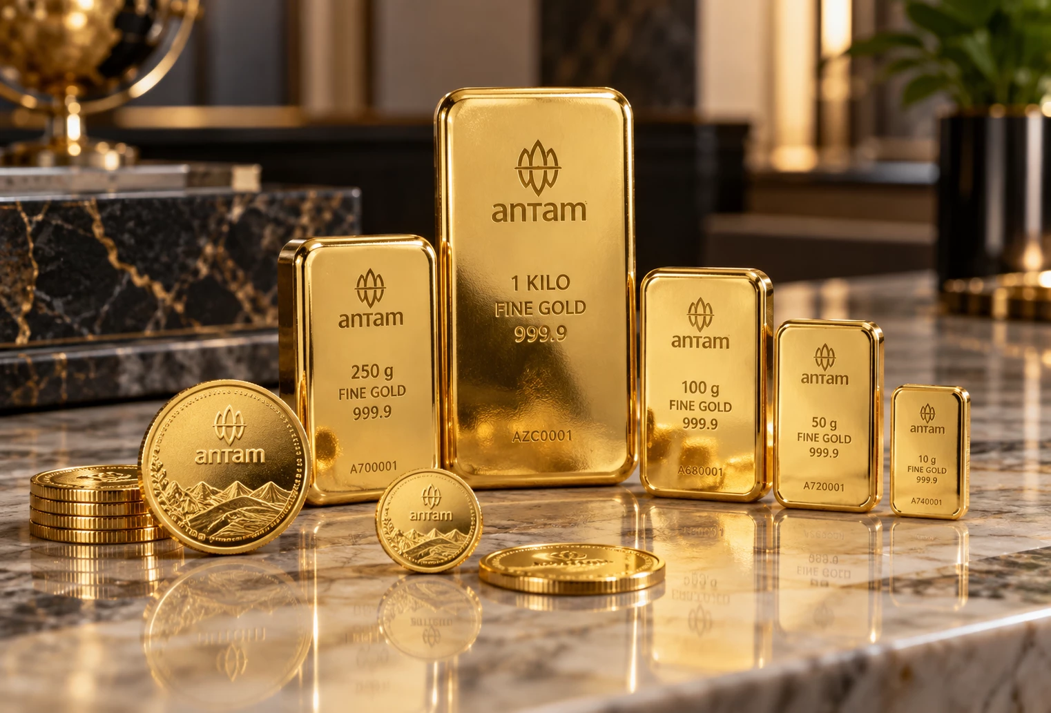 Harga Emas Antam Hari Ini 10 Gram 22 September