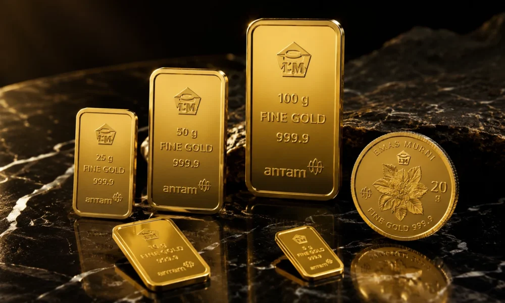Harga Emas Antam Hari Ini 2 September 2026 Turun Rp40.000 per Gram