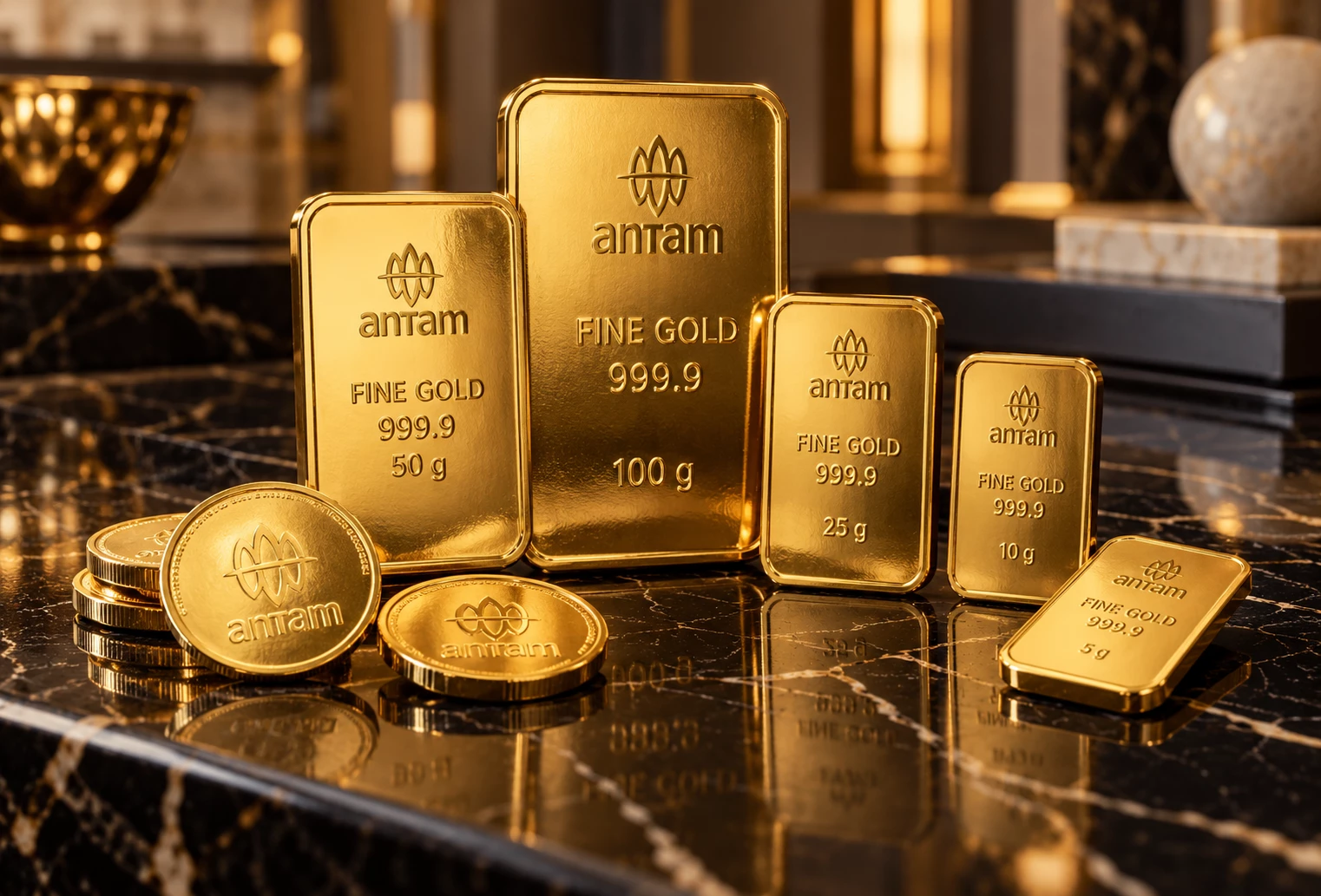 Harga Emas Antam Hari Ini 29 September 2026 Makin Anjlok