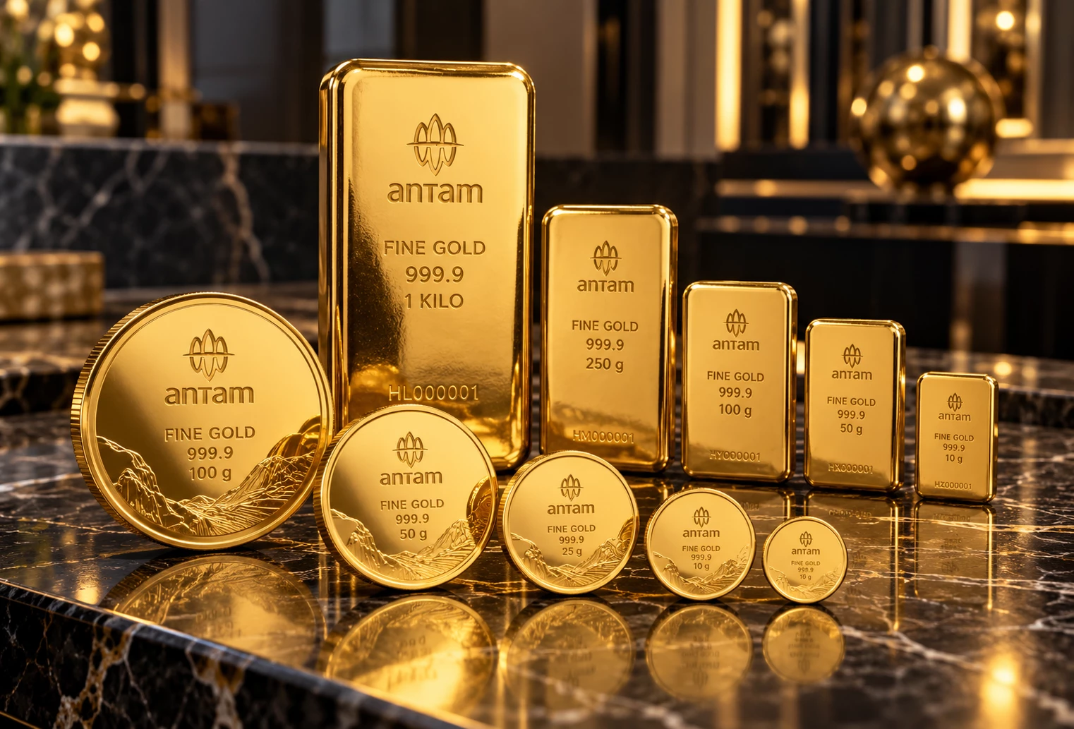 Harga Emas Antam Hari Ini 30 September 2026 Naik Lagi, Nyaris Sentuh Rp2,6 Juta per Gram