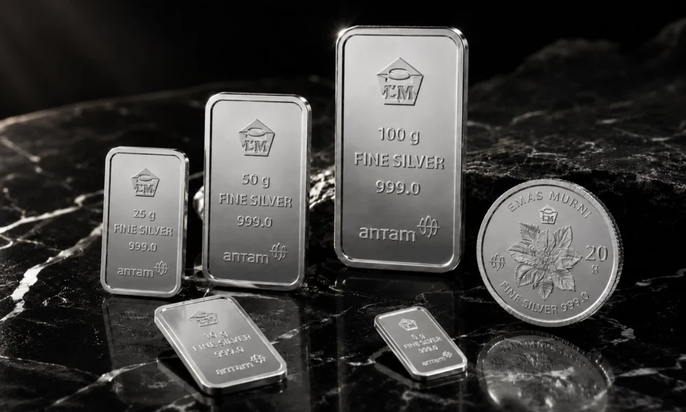 Harga Perak Antam Hari Ini 2 September 2026 Anjlok