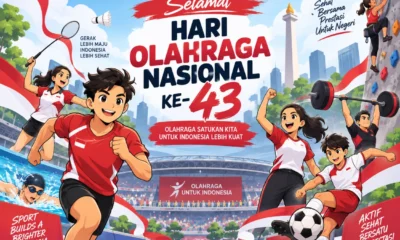 Hari Olahraga Nasional 2026 Tanggal Berapa