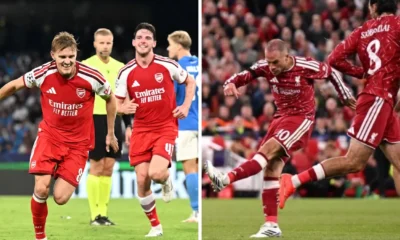 Hasil UCL Tadi Malam dan Dini Hari WIB Napoli vs Arsenal, Liverpool vs Atletico Madrid