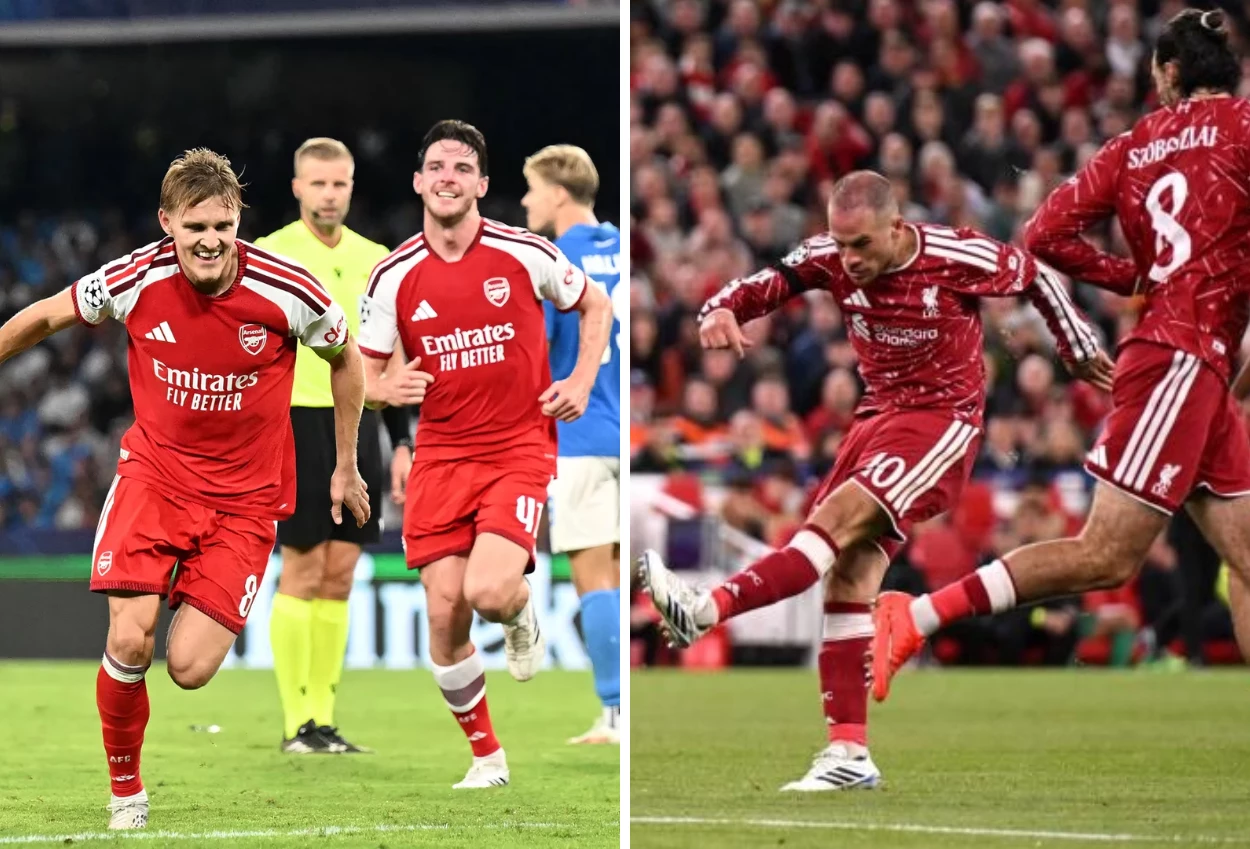 Hasil UCL Tadi Malam dan Dini Hari WIB Napoli vs Arsenal, Liverpool vs Atletico Madrid