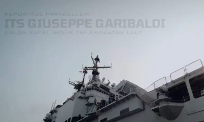 Kapal Giuseppe Garibaldi Resmi Berganti Nama Jadi KRI Sriwijaya