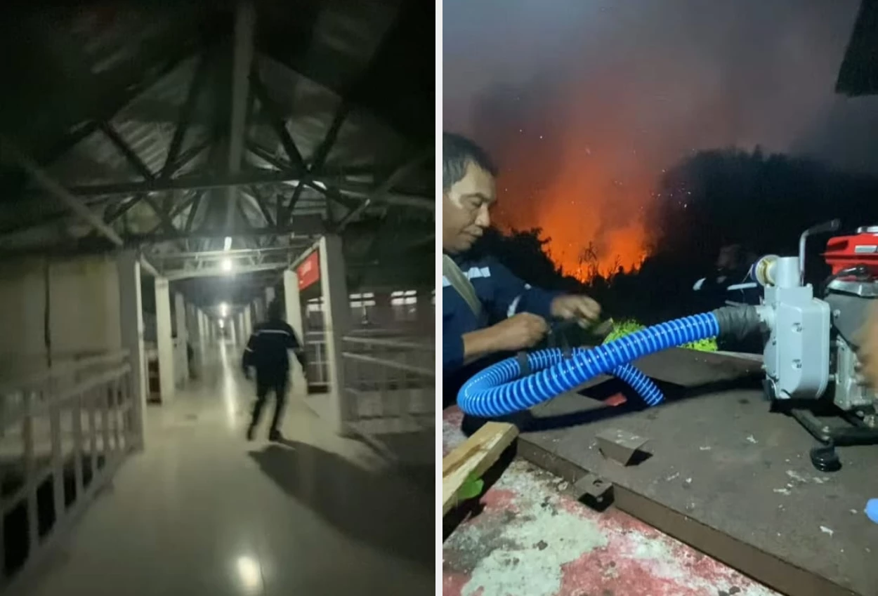 Karhutla Kalsel Kepung RSJ Sambang Lihum, 167 Pasien Langsung Dievakuasi