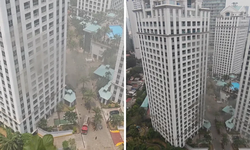 Kebakaran Apartemen di Tanah Abang Jakpus, 115 Personel Damkar Dikerahkan