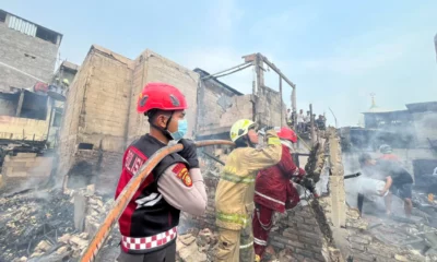 Kebakaran Kampung Muka Ancol, 20 Rumah Warga Hangus Terbakar