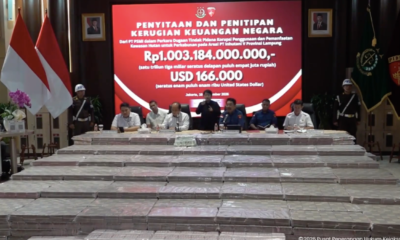 Kejagung Tampilkan Uang Sitaan Rp1 Triliun dari Kasus Dugaan Korupsi Hutan di Lampung