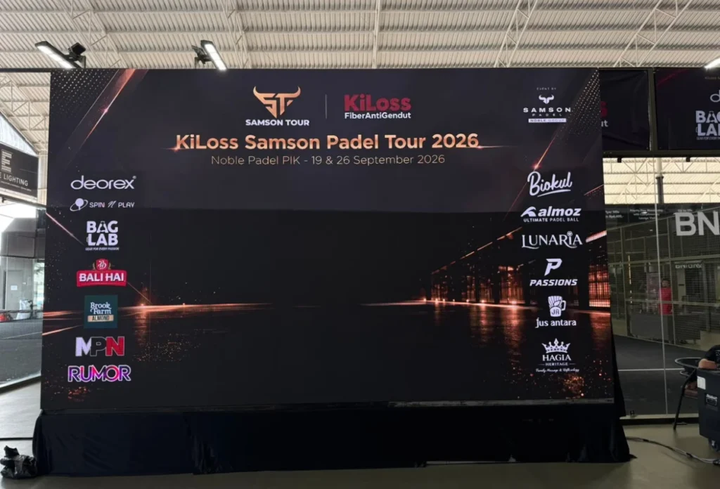 KiLoss Samson Padel Tour Resmi Dibuka